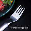 Fruit Fork Anti-rust Non-slip BPA Free Mirror Polished Easy To Clean Slicer Stainless Steel Comfortable Grip Watermelon Fork Kitchen Gadget