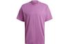 T Shirts Men's Purple Crew Neck Moderate Straight Fit HK0313