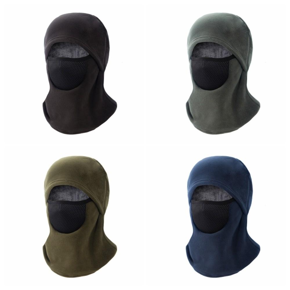 Breathable Balaclava Cycling Cap Fleece Ski Windproof Cap Warm Hat Mask Winter