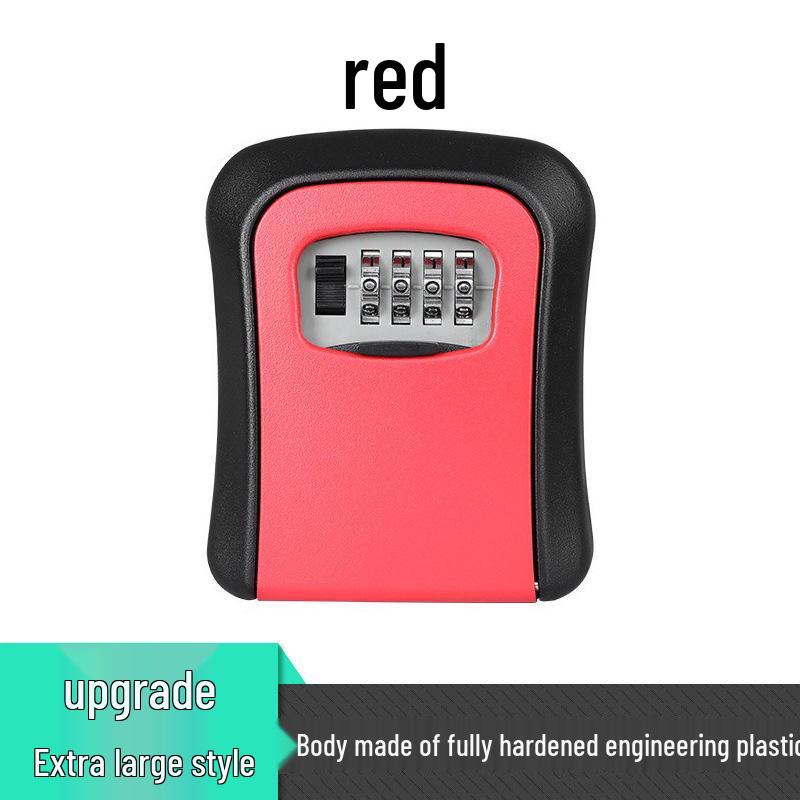 Punch-Free Cat's Eye Door Lock & Password Key Box for Temporary Storage