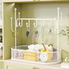 Entryway Key Holder Storage Rack Large Capacity Reinforced Fence Design Decorative Desktop Sundries