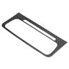 Central Control Air Vent Cover Trim Soft Carbon Fiber Sticker Decoration Fit for V60 S60