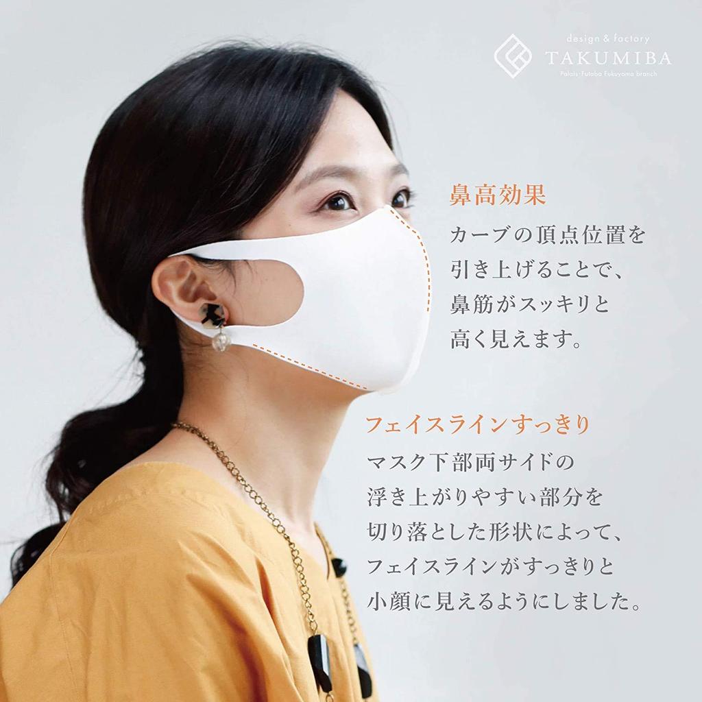 In Japan drucken in 3 Kategorien in der Maske passgenaue Maske mit 4Guard Hergestellt in Japan TAKUMIBA [Hergestellt / Allover / Preisgekrönte Kategorie] Waschbar,