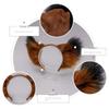 Wolfsohr Niedlich Plüsch Fuchs Katzenohren Stirnband Lolita Tierohren Kopfschmuck Künstliche Imitation Cosplay Haaraccessoires Halloween