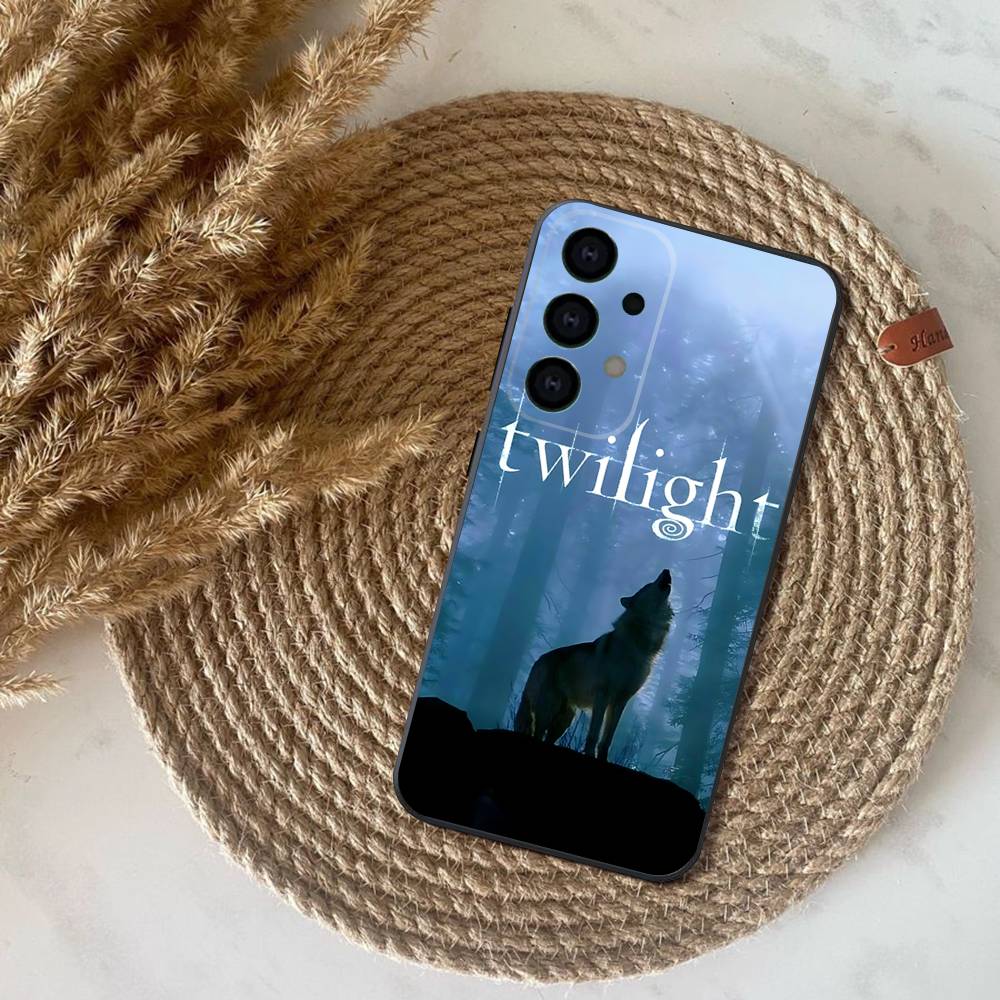 Team Edward Jacob T-Twilight Phone Case For Samsung S25,S24,S21,S22,S23,S30,Ultra,S20,Plus,Fe,Lite,Note,10,9,5G Black Cover
