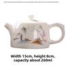 Premium Ceramic Teapot Mutton Fat Jade Porcelain Kungfu Tea Set for Home Office Use Chinese Gift