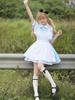 Alice v říši divů Cosplay Maid Outfit - Anime Lolita Halloweenský kostým