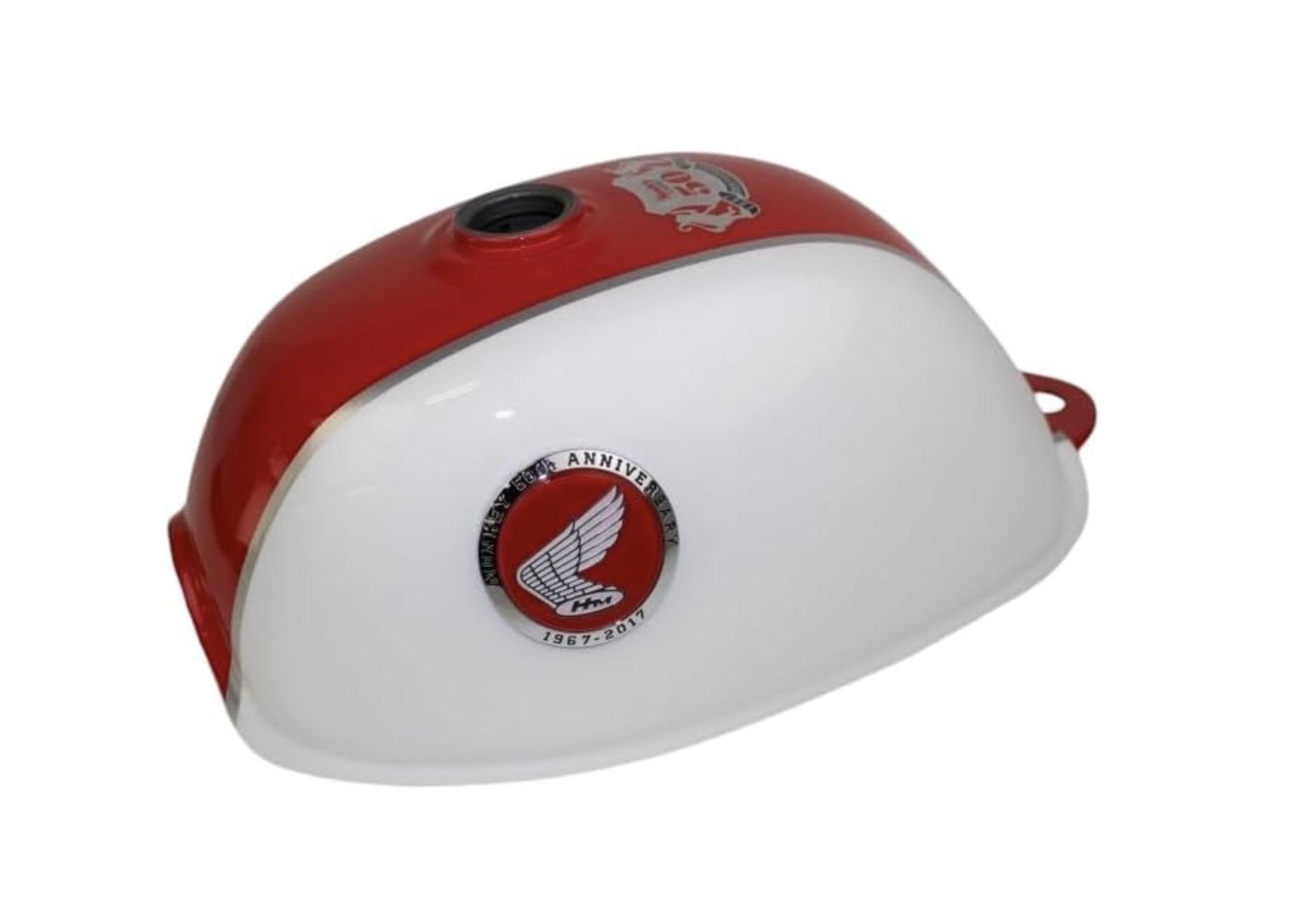 

Genuine Honda OEM Monkey Z50 50th Anniversary Fuel Tank Red 17500-GFL-YD0ZA