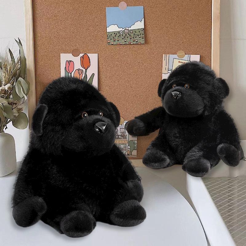 

King Kong Battle Plush Toy - Cute Gorilla Couple Gift 30cm