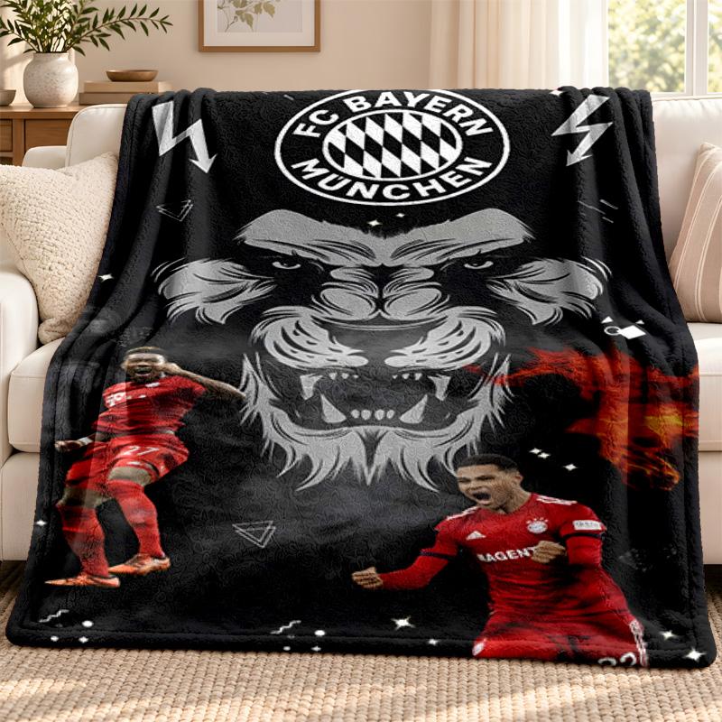 Bayern Decke Flanelldecke Weiche Gemütliche Plüschdecke für Sofa Bett Leichte Heimdekoration Outdoor Camping