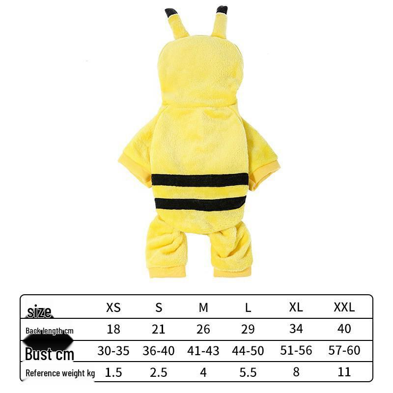 Pet Clothes for Cats and Dogs: Warm Coral Fleece Tiger & Dinosaur Costumes for Autumn and Winter