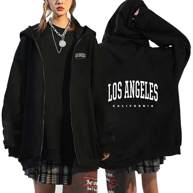 Women's Hooded Long Sleeve Zip-Up Cardigan with Plus Velvet (Autumn 2025)