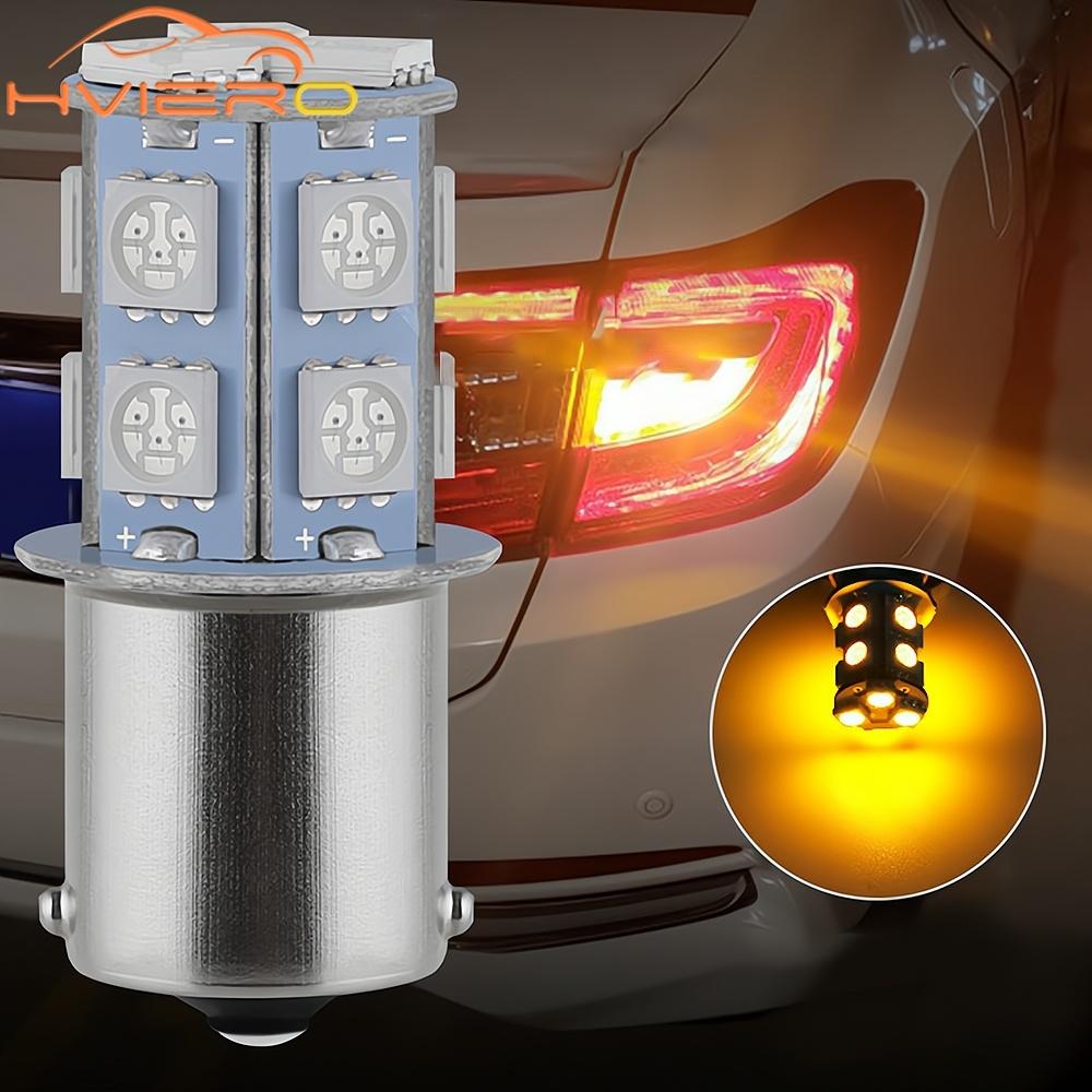 10pcs 1156 1157 Reverse Brake Car Lamps 5050 13SMD Leds Turn Signal Lights Tail Strobe Auto Day Parking Rear Trunk Bulbs DC 12V