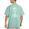 Nike T Shirts Men's Light Green Crew Neck Moderate IH8659-017-