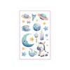 Fairy Tale Glitter Tattoo Stickers: Waterproof Butterfly, Unicorn & Bear Designs