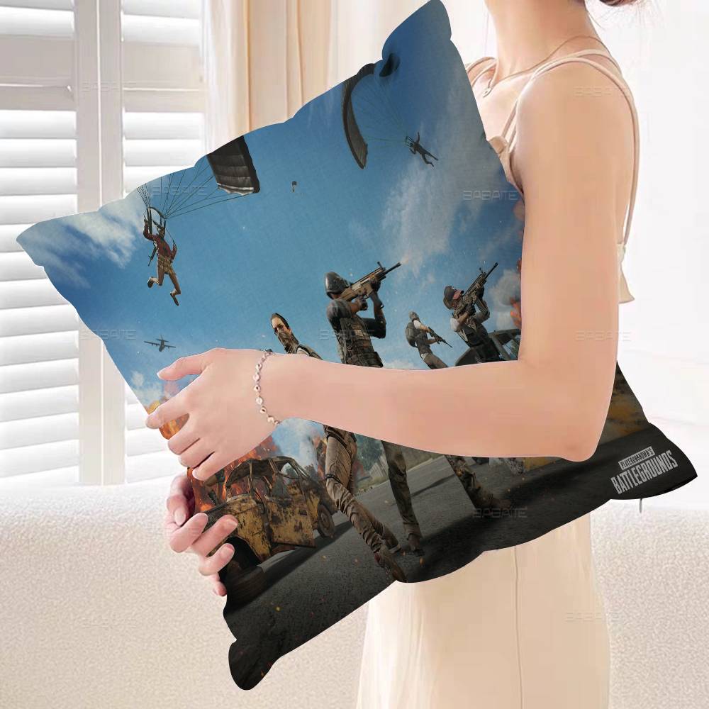 Classic Games PUBG Printed pillow cover sofa cushion cover home room decoration children gift