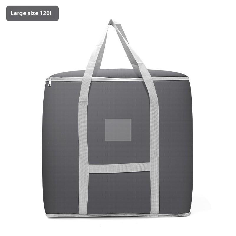 Сумки для хранения из ткани Оксфорд большие сумки для переезда одежды одеял и постельных принадлежностей водонепроницаемая дорожная сумка для хранения с ручками 412550 серый 1450₽