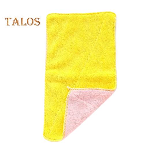 Talos 1 stk mikrofiber tykt håndkle Kjøkken tallerken Vask rengjøringsklut