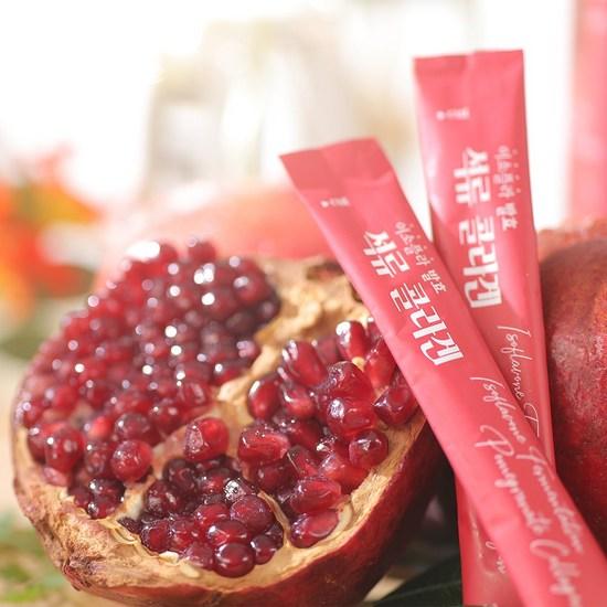 Hi Health Isopla Fermente Nar Kolajen Jöle Çubukları 80 paket, 1,6 kg, 1 adet, Kore sağlık gıdası