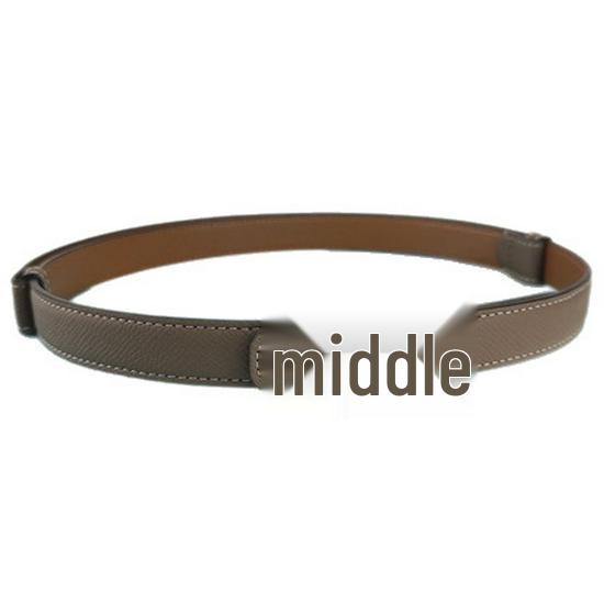 Women's Versatile Genuine Leather Belt with Floral Buckle for Jeans and Dresses