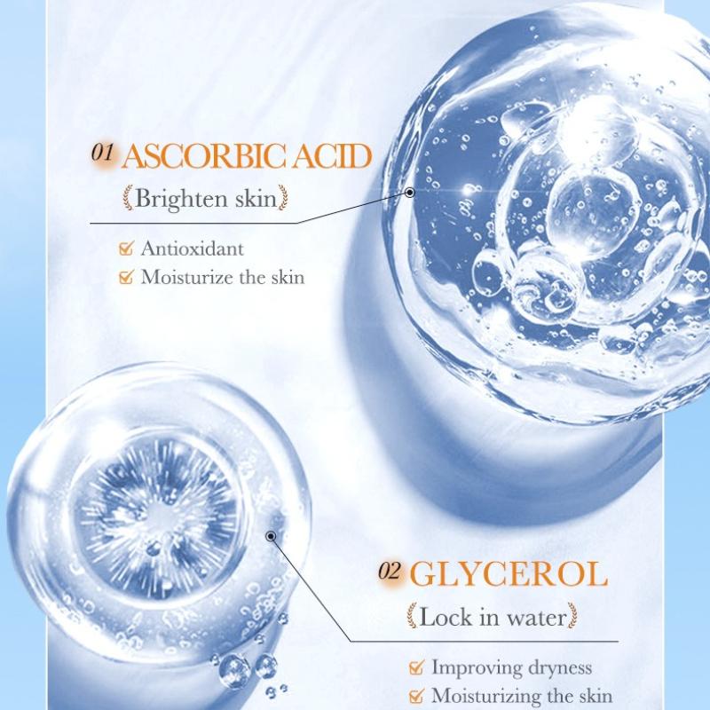 3 Stück Maske 25g SADOER Aloe Vera VC Feuchtigkeitsspendende und Hydrierende Verjüngende Masken-Patch-Packung