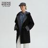 Teenie Weenie Women's Hooded Toggle Wool Coat