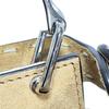 Used 11491 Peekaboo I See You Micro 7AS106 7922 Snake 2-Way Shoulder Bag, Excellent Condition, Selleria Suede Brown,