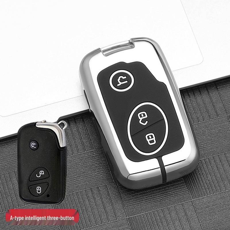 

BYD F3 Key Cover for Old Models G3/F0/S6/S7/E6/L3 - High-End Men s Remote Control Car Bag Cover