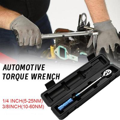 10-60 N·m Torque Wrench 3/8 Inch Square Drive Torques Precision Tool Wrench Automotive Torque ±3% Bicycle Key High Professi L1V2