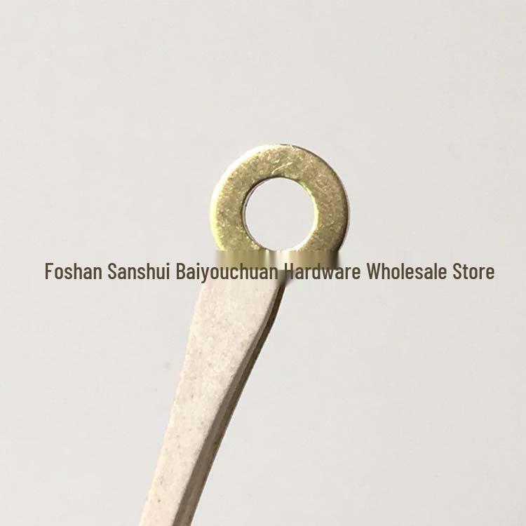 500-Piece Set: Brass Flat Washers M2-M6 Sizes