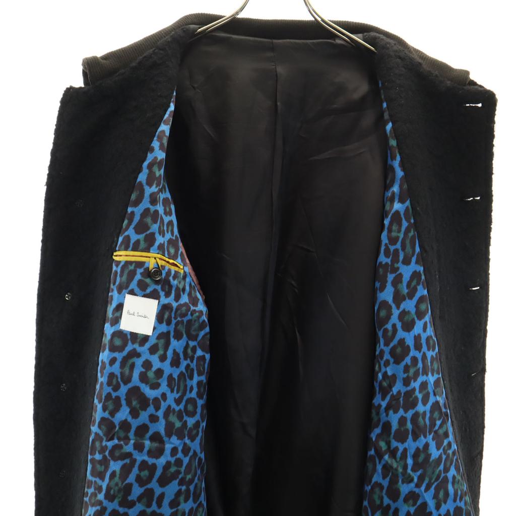 Paul Smith Hergestellt in Japan Boa-Mantel L schwarz Herren Gebraucht