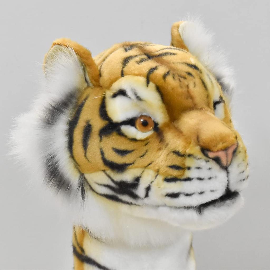 Hansa Plush Tiger Headcover, Yellow, for HANSA Drivers (460cc Compatible), BH8108