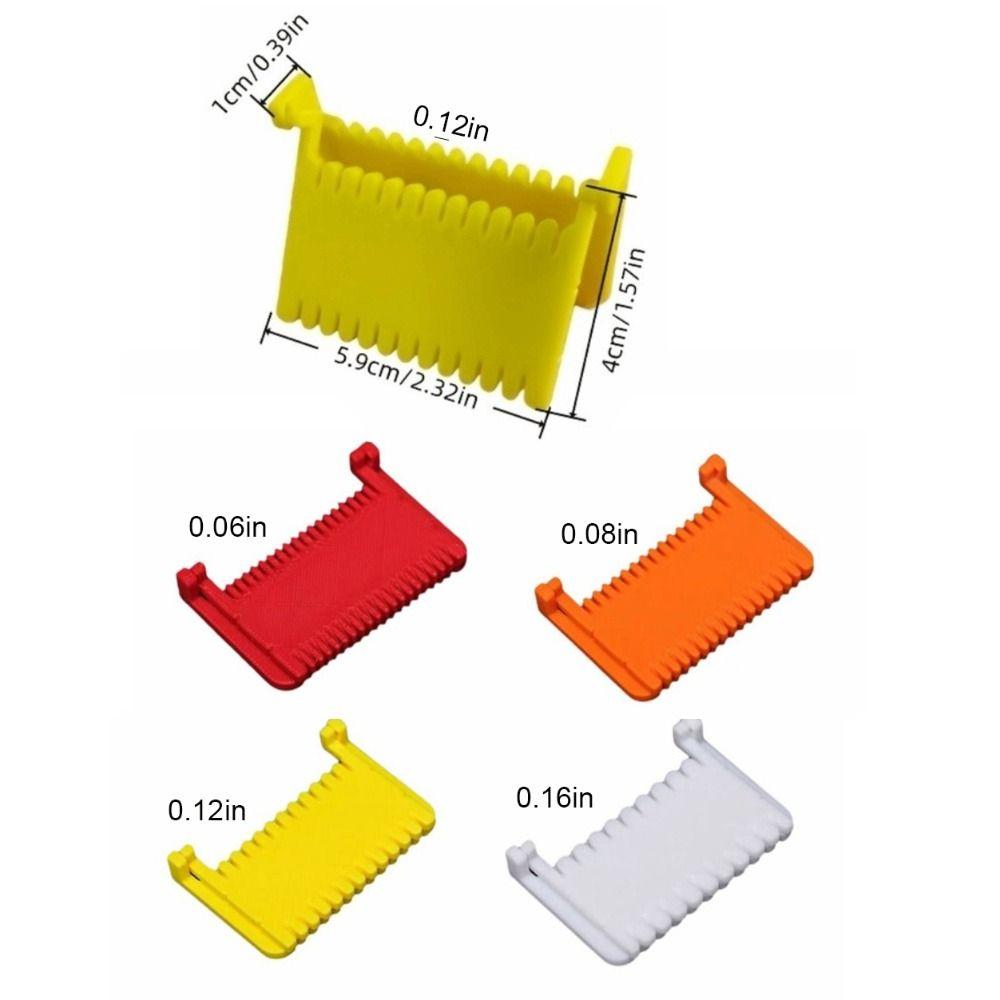 Plastic Seam Guide Clip Precise 1.5-4mm Sewing Edge Guide Needle Gauge Quilting