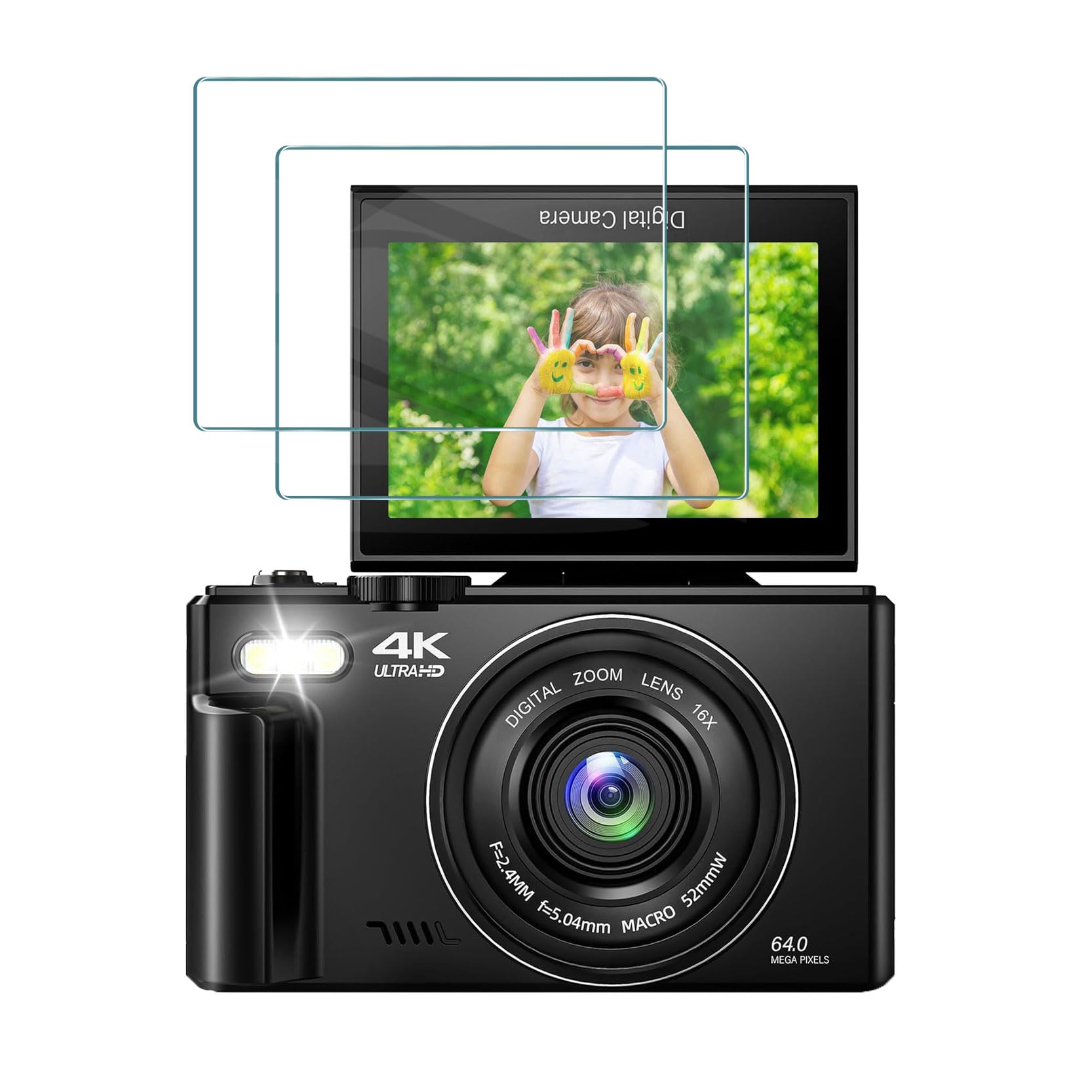 

For Keculbo Digital Camera Tempered Glass Protective 9H High Ultra Automatic Easy to Compatible with Keculbo Digital Camera Protective Film of Film,