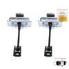 BDP1304-1 2 Pieces Rear Door Hinge Stop Check Strap Limiter for Citroen C3 MK3 Peugeot 208 2008 MK1 5-Door Hatchback 9671891280