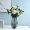 Simulation Flower Feel Moisturizing 3 Heads Orchid Heart Rose Home Decoration Shooting Prop Flower