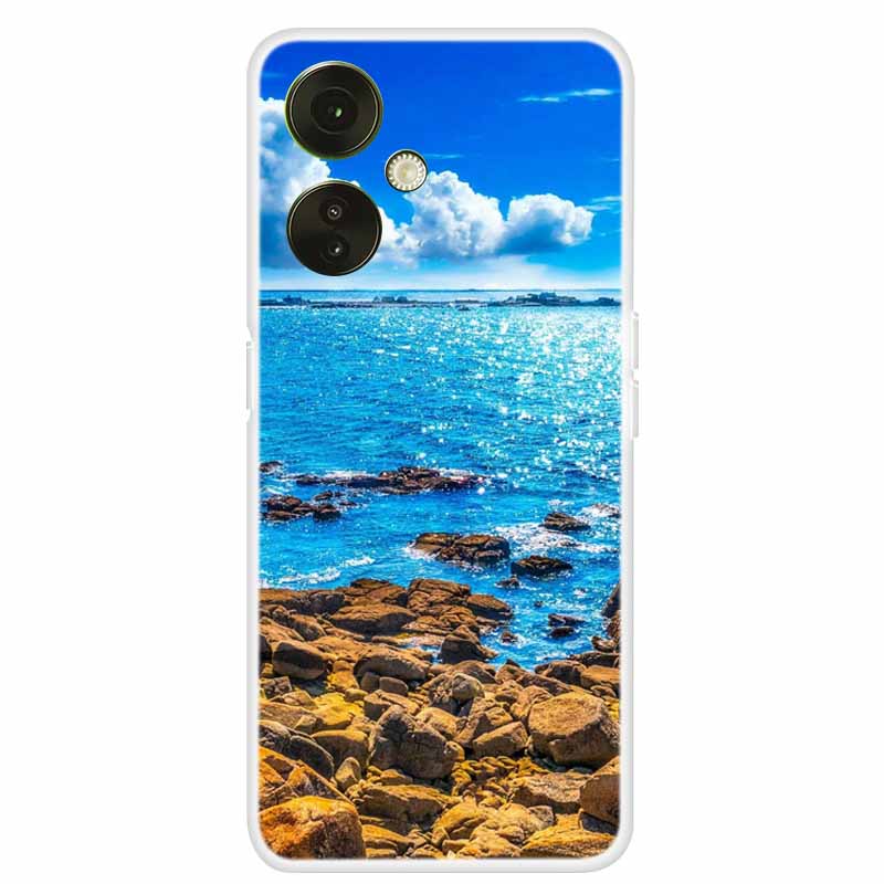 For OnePlus Nord CE 3 Lite 5G Case Clear Lovely Cats TPU Soft Silicone Phone Cover For One Plus Nord CE3 Lite 5G Bag Transparent
