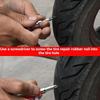 10Pcs Car Motorcycle Vacuum Tyre Repair Nails Truck Scooter Bike Tire Puncture Repair Tools Rubber Metal Nails Accessories