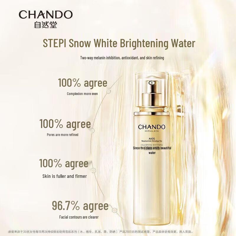 CHANDO Snow Muscle Radiance 3-Piece Skincare Set