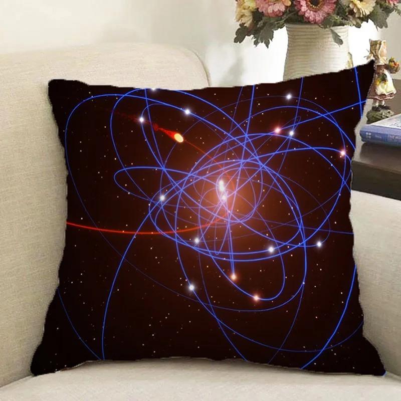 Universe Galaxy Decorative Pillowcase Office Living Room Car Ornaments Home Pillowcase