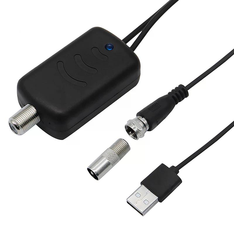 Hot HDTV Antenna Amplifier 4K Low Noise High Gain TV Signal Amplifier UHD Televisions Accessories