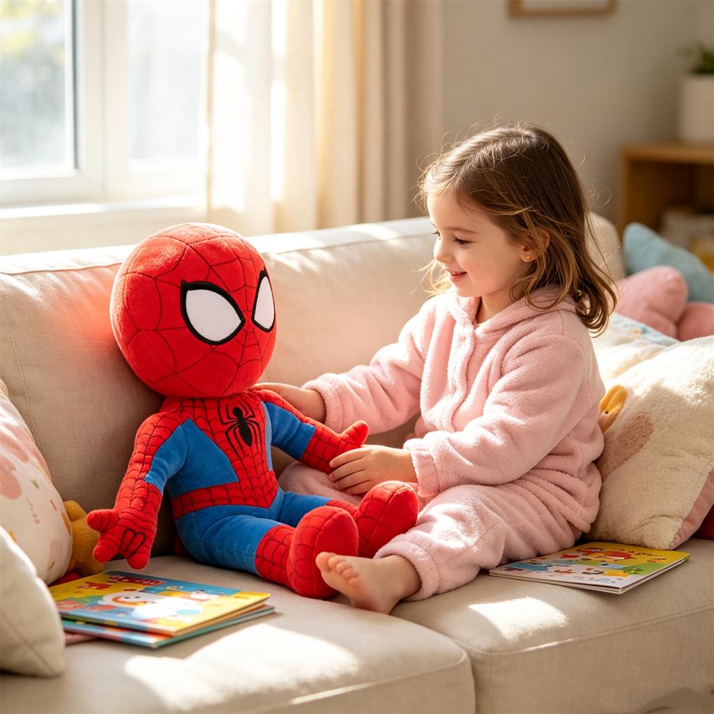Cute Soft Plush Stuffed Animal Doll Toy for Home Decor, Play and Birthday Gifts for Kids and Adults
