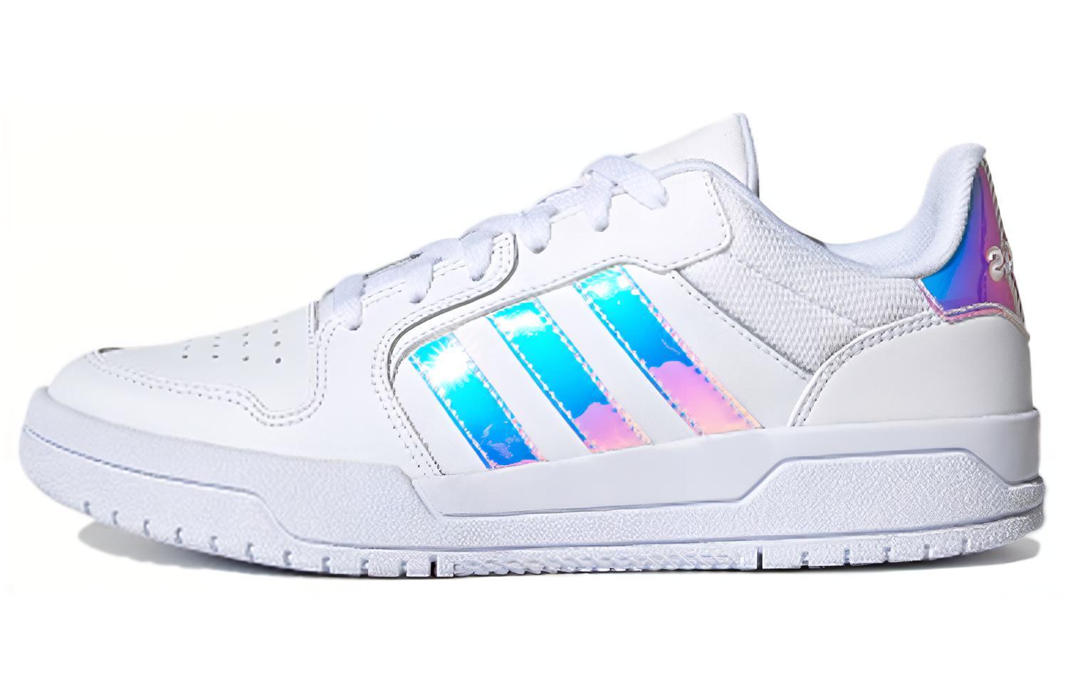 Adidas Wmns Entrap  White Iridescent  Women s FY6017 36