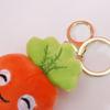 Keychain Vegetables Carrot Keychain Carrot Plush Keychain Plush Carrot Keyring Cartoon Key Holder