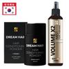 Dream Hair Hair Fiber Instant Thickener + Volume X2 Fixing Set Hair Cover Powder Dark Brown Hair Fiber 1 1 Pcs Brown
