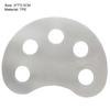 1Pair Piano Finger Strengthener Half Moon Shape Comfortable To Grip TPE Piano Hand