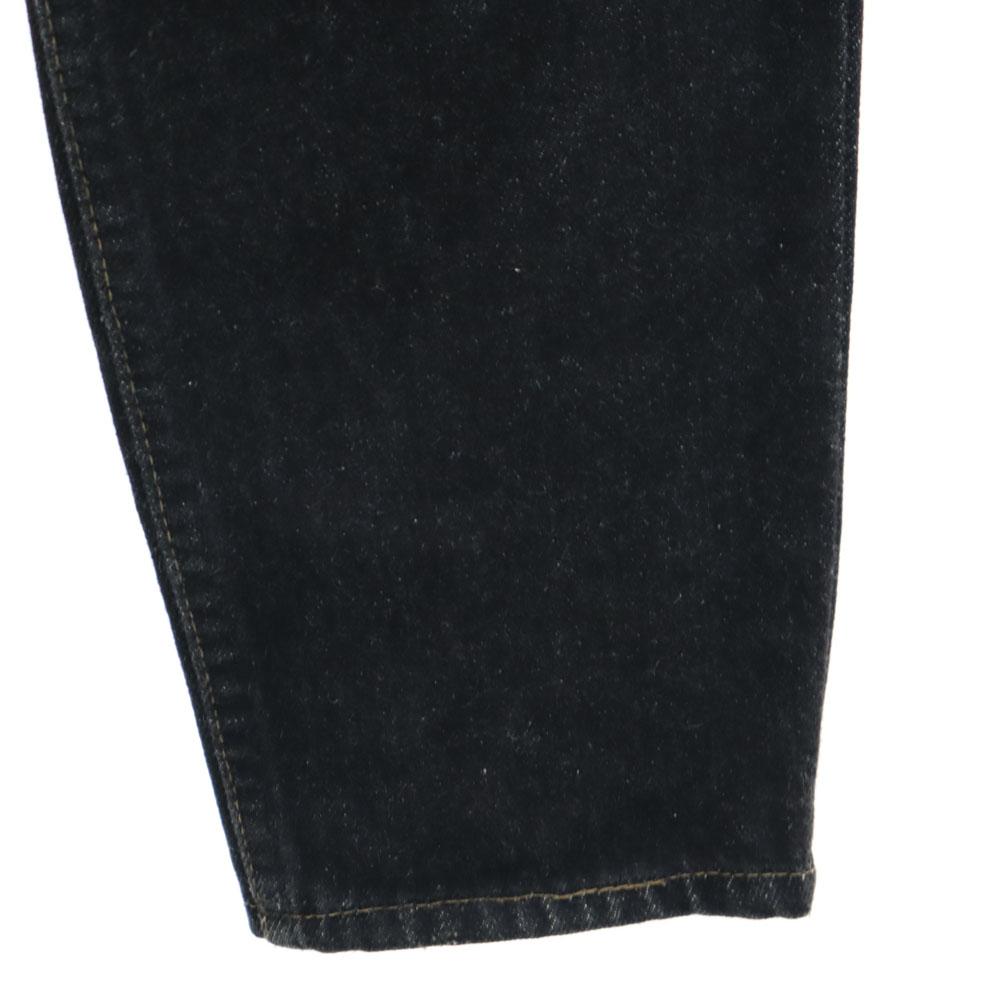 Levi's 80s W626-5358 Made In Japan Tapered Denim Pants W29/9 Black Jeans Women Used