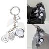 Enchanting Angel Wing Clock Keyring Vintage Alloy Bag Charm Creative Jewelry Accessory For Everyday Use