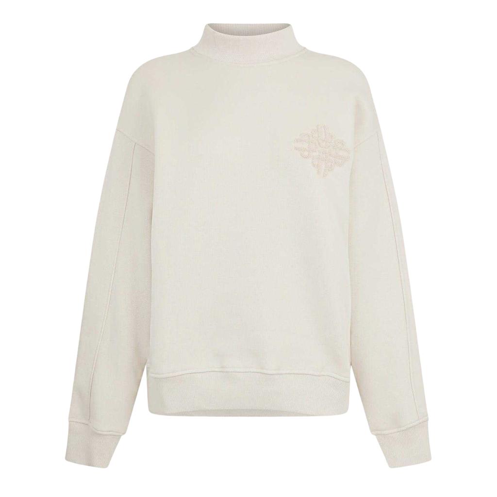 Couture Womens/Ladies Embroidered Mock Neck Sweatshirt