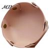 Home Office Storage Solution PU Leather Folding Tray, Waterproof Portable Jewelry Dish, Trinket Dish Retro Rivet Desktop Organizer Tray for
